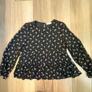 Altar'd State Floral Blouse